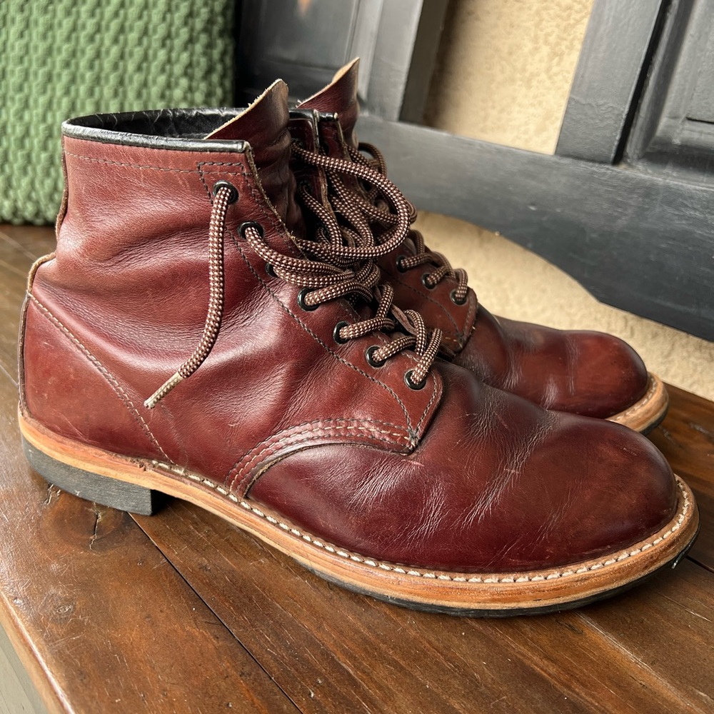 Red Wing red Beckman boots - Picture 2 of 8